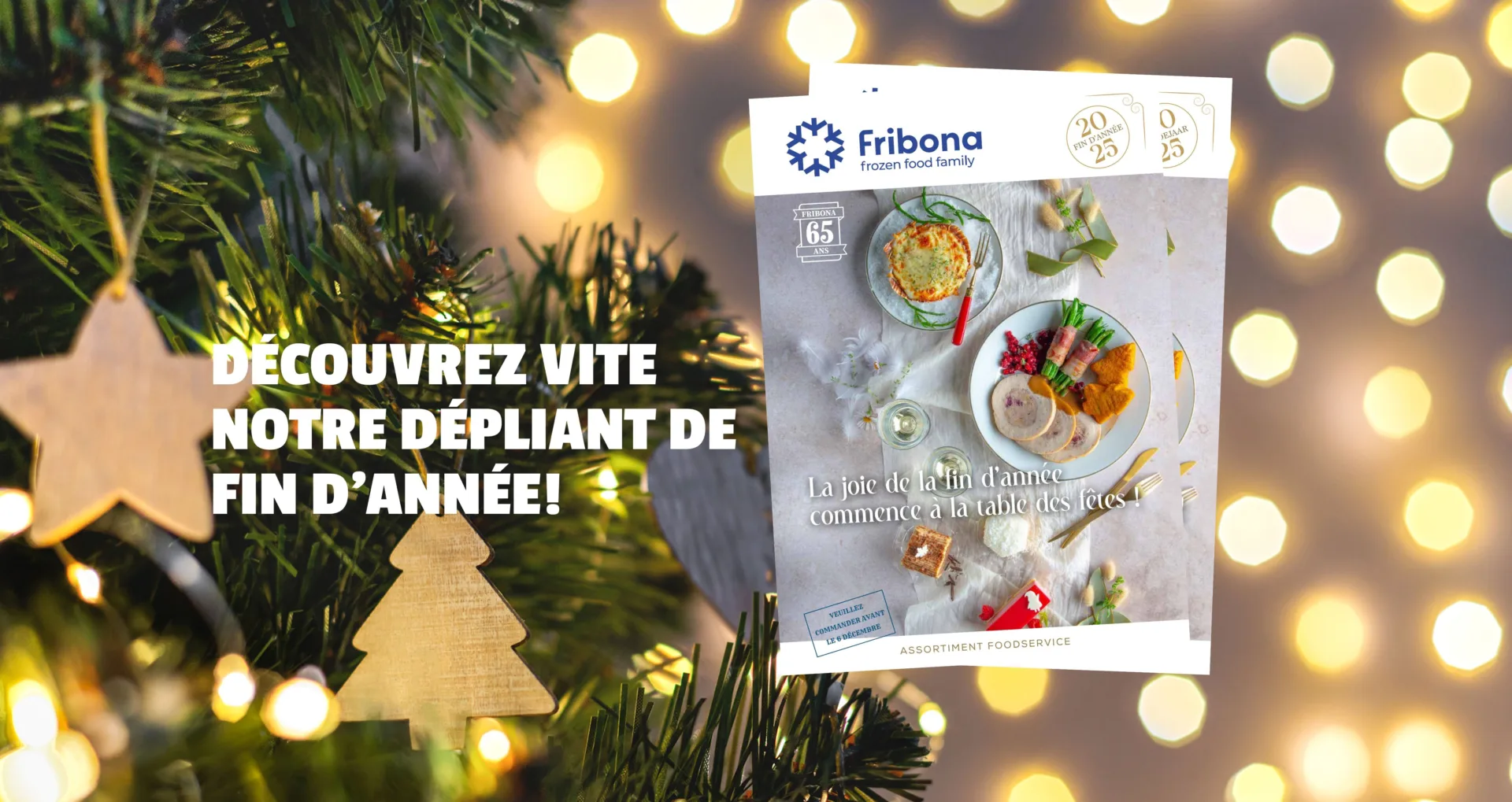 Découvrez notre nouvelle brochure de fin d'année!